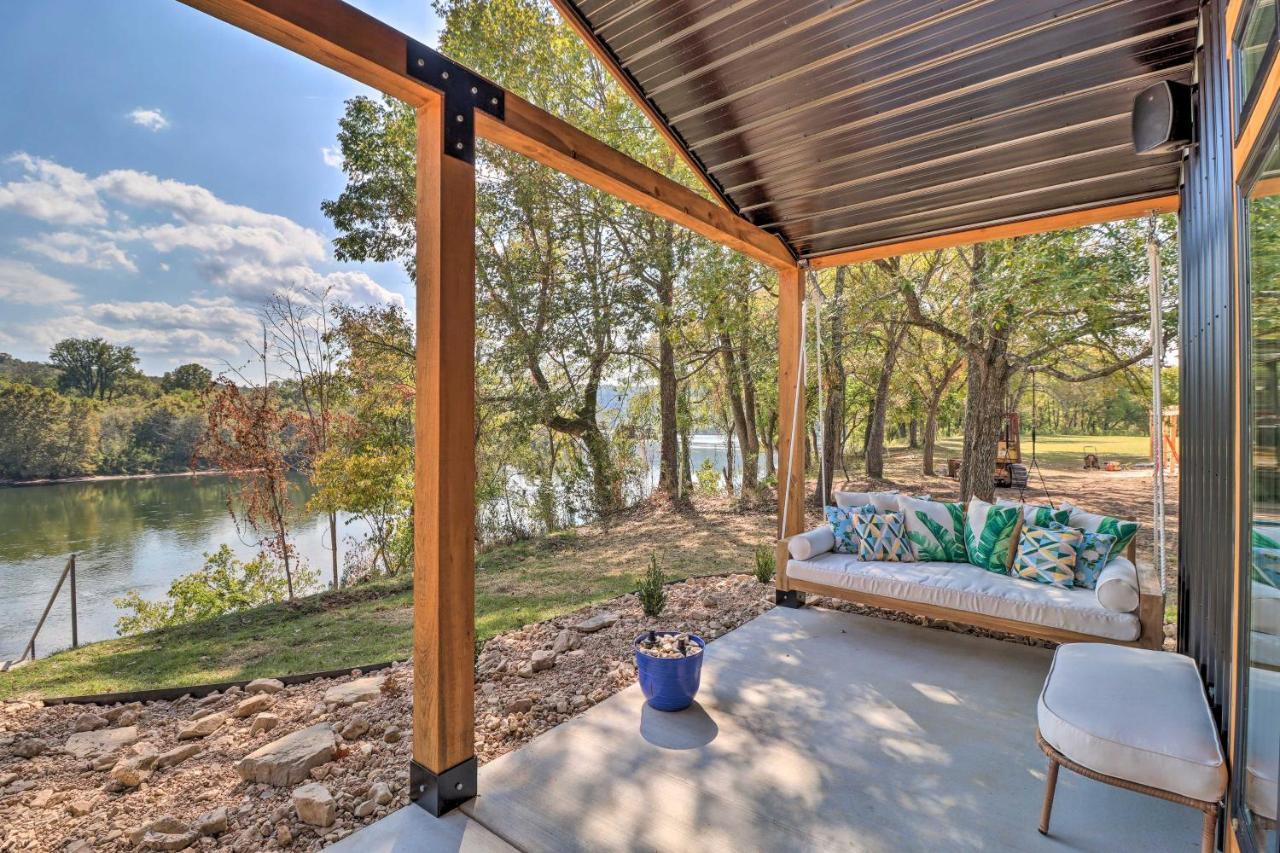 Modern Norfork House With Patio On White River! Exterior foto
