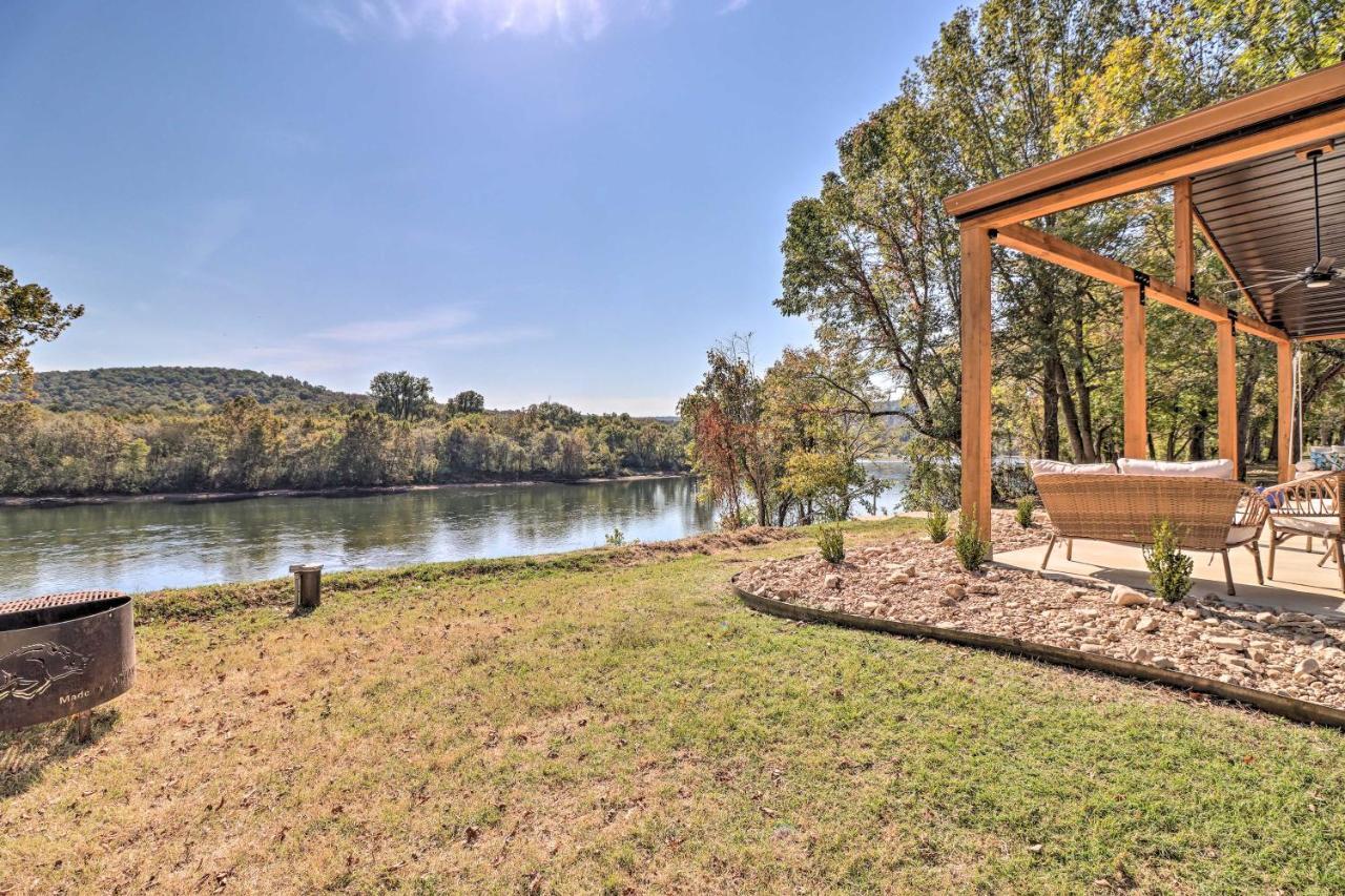 Modern Norfork House With Patio On White River! Exterior foto